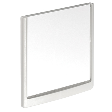 DURABLE Türschild CLICK SIGN 149 x 148,5 mm (B x H) Beschriftungsschild auswechselbar Kunststoff transparent weiß