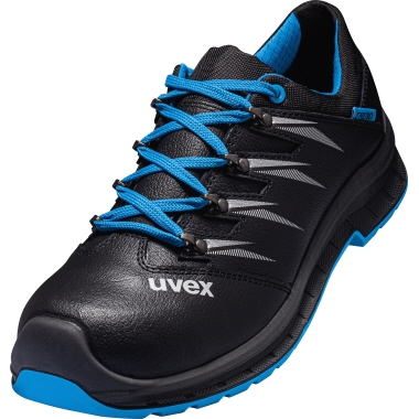 uvex Sicherheitsschuh 2 trend 41 S3 Leder schwarz/blau