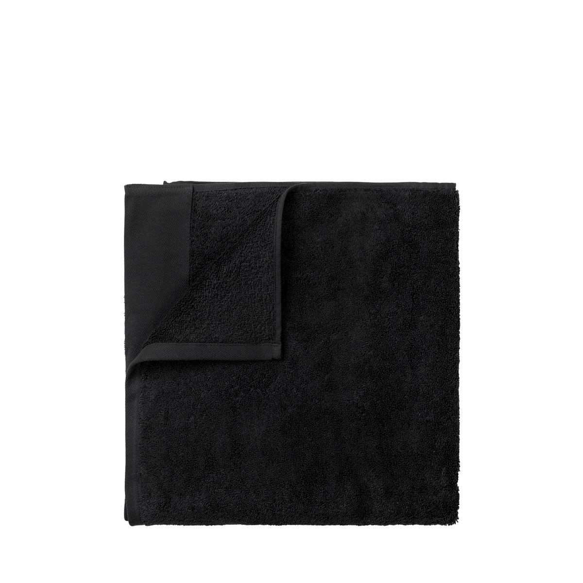 Set 2 Gästehandtücher -RIVA- Black. Material: Baumwolle. Von Blomus.