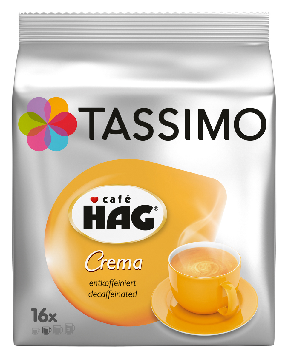 Jacobs Tassimo KAFFEE HAG Inhalt 8 T-Discs