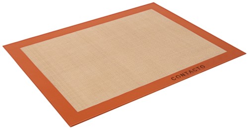 Antihaft-Backmatte für Backbleche 60x40cm aus silikonbeschichtetem Glasfaser-Gewebe, temperaturresistent von -40C