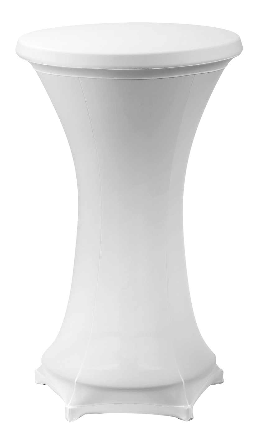 Bartscher Stehtisch-Hussen-Set 700 | Ausgelegt für: 5-beinige Stehtische ,Fuß-Durchmesser max. 700 mm | Maße: 70 x 70 x 1170 cm. Gewicht: 0,41 kg
