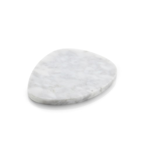 WMF Platte Marmor weiss 13x11cm | Maße: 13,6 x 10,8 x 1 cm