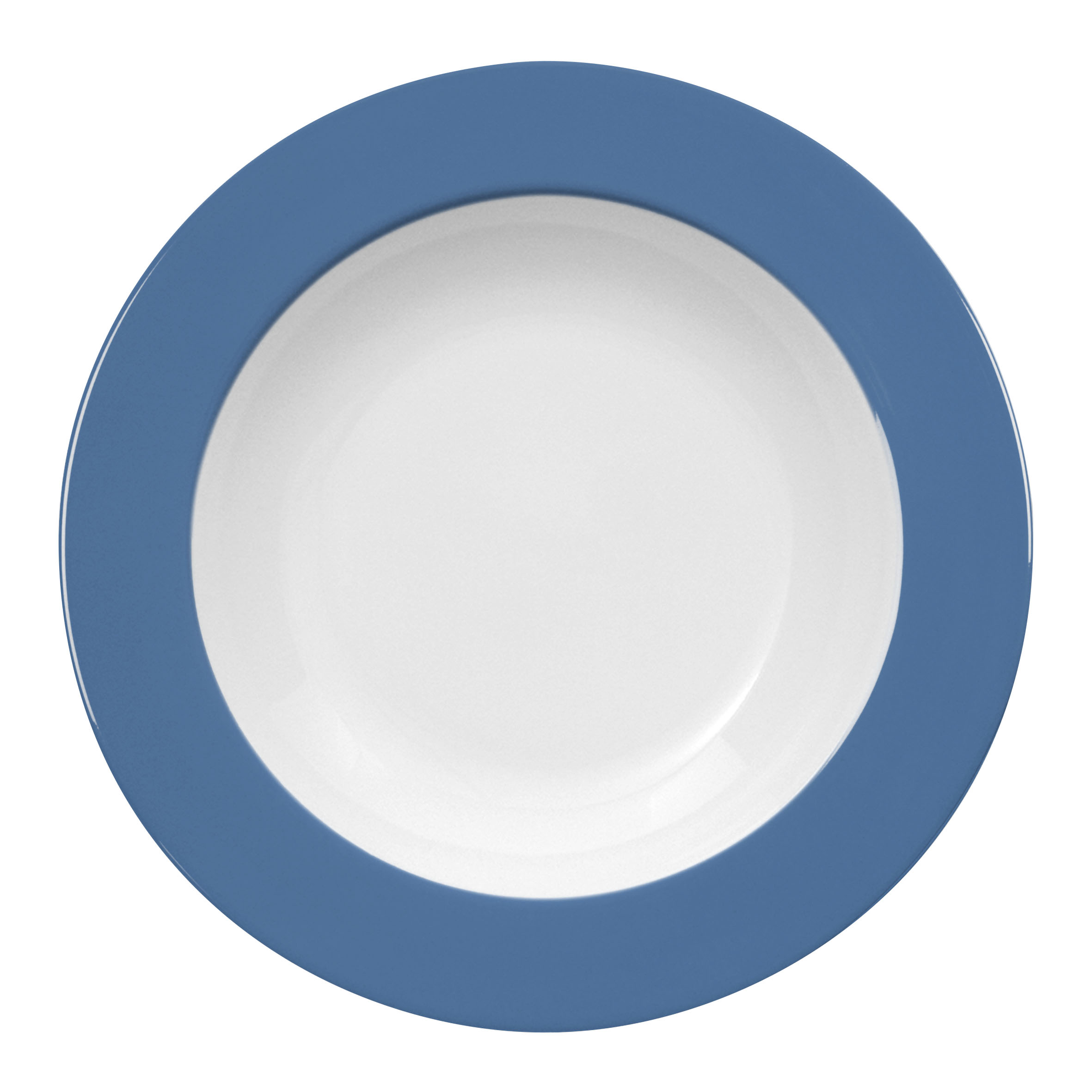Suppenteller tief 22 cm, Farbe: polar blue / polarblau Form: Eschenbach Coffeeshop Color.