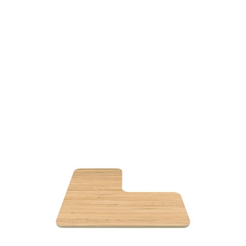 WMF Platte GN 3/6 - Melamin Holzoptik QUADRO | Maße: 36,5 x 33,3 x 2 cm