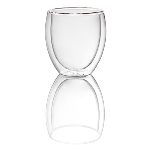 WMF Glasbecher doppelwandig Ø7,5x9,5cm | Maße: 7,5 x 7,5 x 9,5 cm