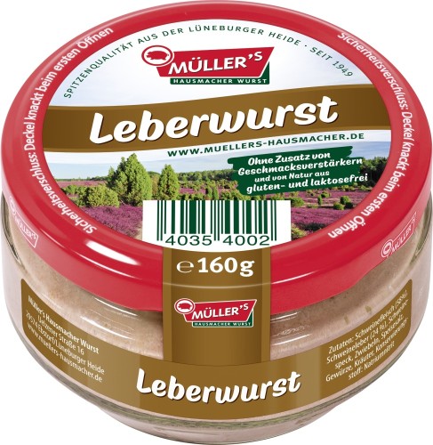 Müllers Leberwurst 160G