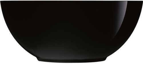 Schale DIWALI mit 2,1l, 21cm, Farbe: schwarz Opal (gehärtet - extra resistant)