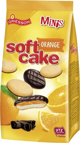 Griesson Minis Soft Cake Kekse Orange 125G