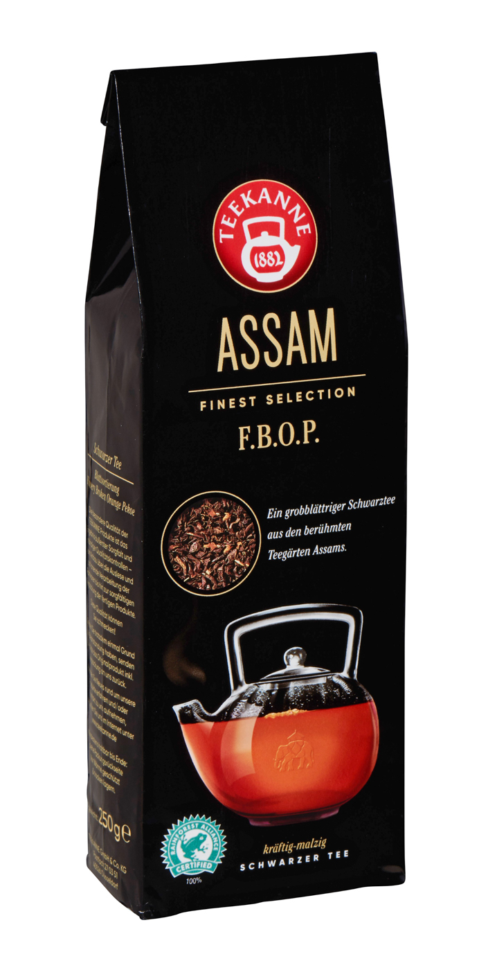 Teekanne Loser Tee ASSAM - schwarz, sehr ergiebig. Inhalt: 250 g