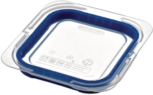 Araven Deckel für 1/6 GN Lebensmittelbehälter blau