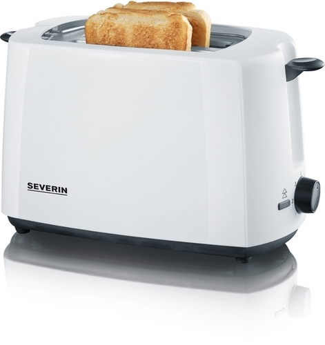 SEVERIN Automatik-Toaster, weiß-schwarz AT 2286