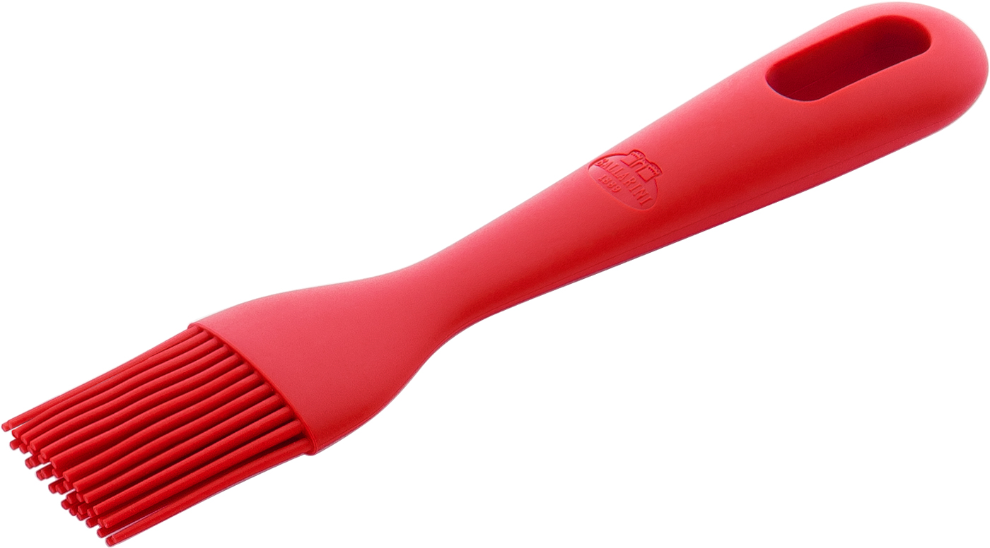 Backpinsel, 17 cm, Rot, Silikon, Serie: Rosso. Marke: BALLARINI