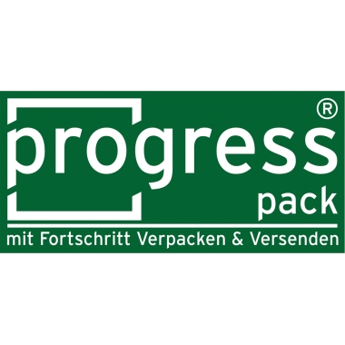 progress pack Versandhülse PREMIUM 10,5 x 10,5 x 43,5 cm (B x H x L) mit Selbstklebung Wellpappe braun