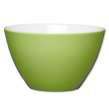 Müslischale 13,5 cm mit Höhe: 8 cm, Farbe: light green / hellgrün, Form: Eschenbach Coffeeshop Color.