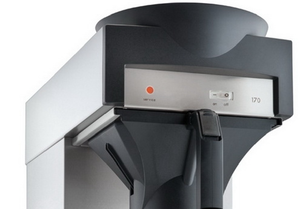 Kaffeemaschine 170 MT von Melitta, *** Lieferung erfolgt OHNE Isolierkanne ***, Tiefe: 420 mm, Breite: 210mm, Höhe: 600 mm