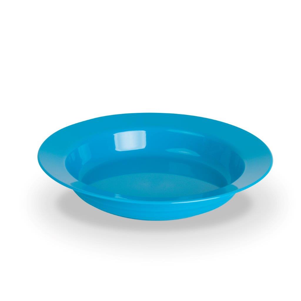 Kinderzeug Teller tief BRISE, Durchmesser: 19 cm, Farbe: hellblau, Materil: Kunststoff