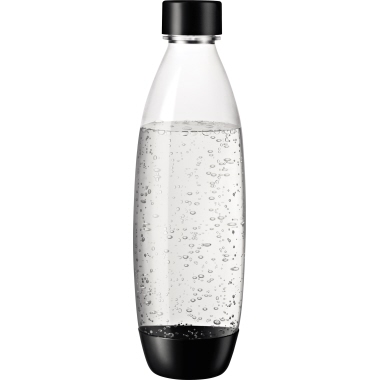 Sodastream Wassersprudler DUO Titan 15,8 x 44 x 31cm (B x H x T) inkl. je 1 x 1 l Glasflasche (Fülllinie 0,84 l), 1 l Kunststoffflasche