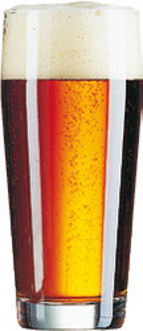 Becherglas WILLI, Inhalt: 0,5 Liter, Höhe: 165 mm, Durchmesser: 75 mm, Füllstrich bei 0,4 Liter.