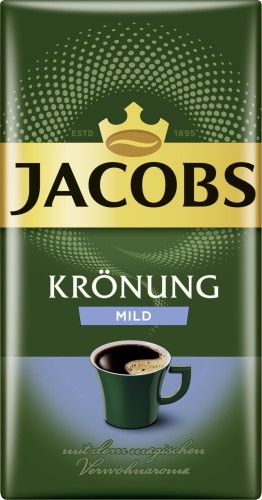 Jacobs Krönung Mild Kaffee, gemahlen, 500G