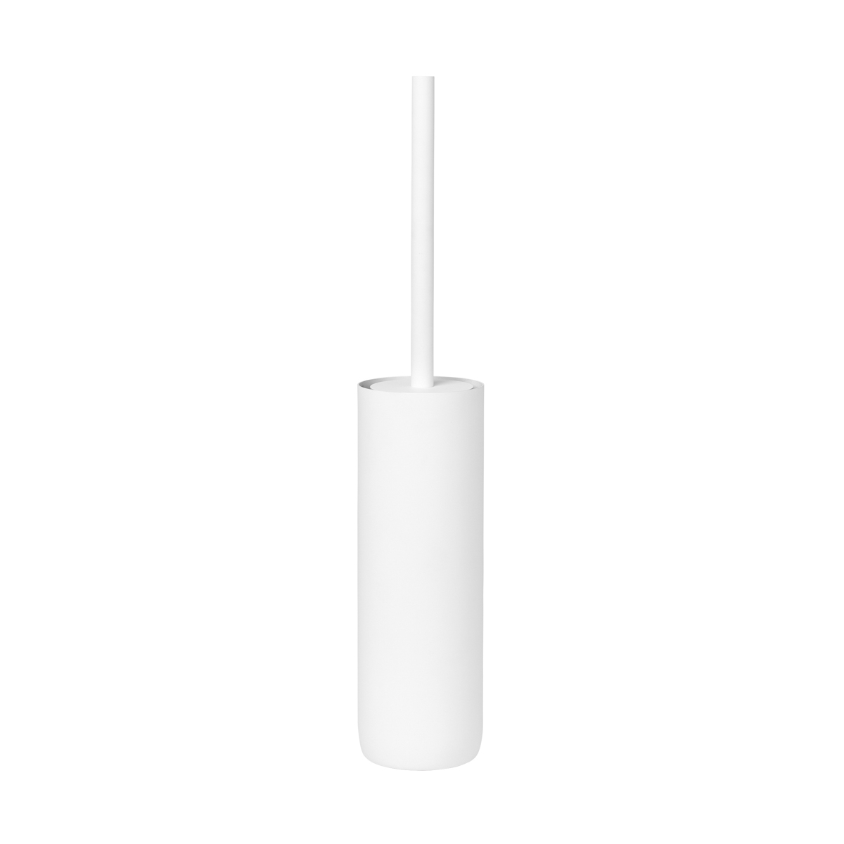 WC-Bürste -MODO- White, Ø 8,5 cm. Material: Stahl Titanbeschichtet, Gummi, Kunststoff. Von Blomus.