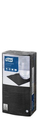 Tork Cocktailserviette Schwarz Advanced Schwarz