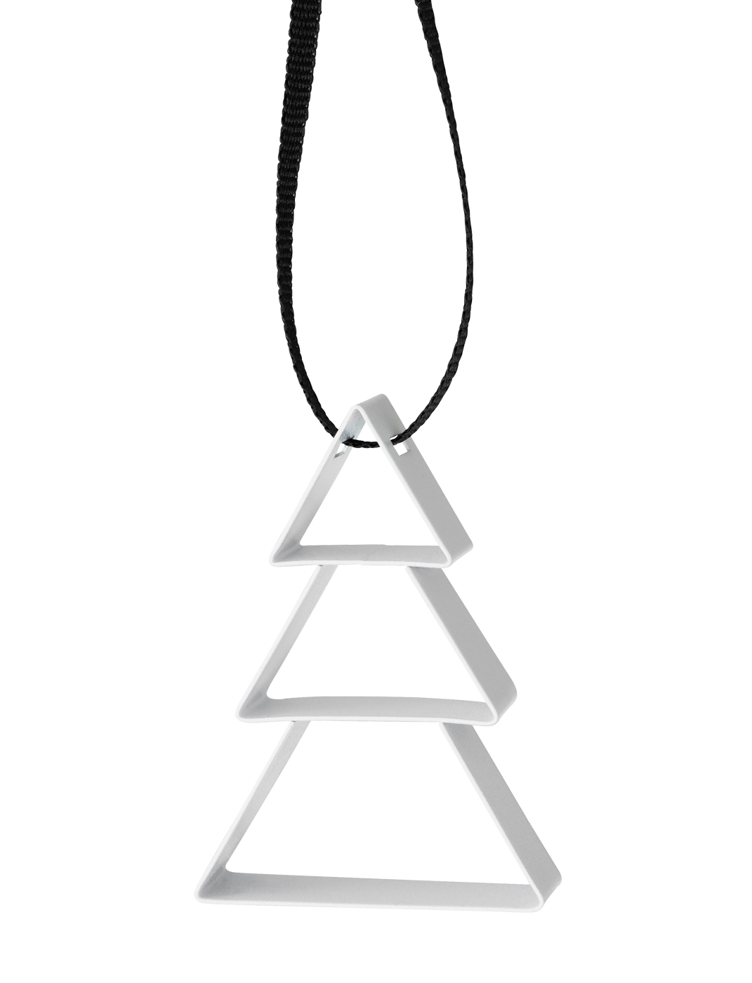 Figura Weihnachtsbaum soft white - Maße: 5,5 x 1,3 x 4 cm - von Stelton