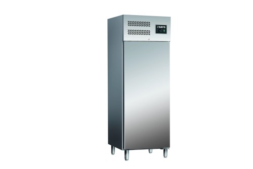 SARO Tiefkühlschrank Modell GN 650 BT PRO - Material: (Gehäuse und Innenraum) Edelstahl AISI 304 - Tür selbstschließend, abschließbar - 3