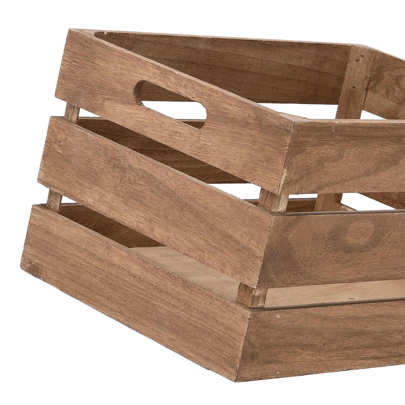 Aufbewahrungs-Kiste, Holz lackiert, 35x25x20 cm. Farbe: natur. Diese praktische Aufbewahrungskiste wurde aus hochwertigem Holz gefertigt und