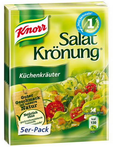 Knorr Salat Krönung Küchenkräuter 5er Pack 40G