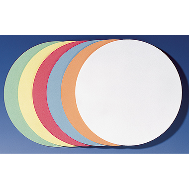 Franken Moderationskarte 19,5cm 130g/m Altpapier, 100  recycelt farbig sortiert 300 St./Pack.