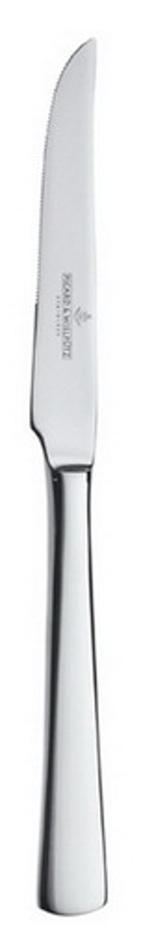 Steakmesser MONTEGO, Edelstahl 18/10, poliert, Stahlheft mit nahtlos angeschweißter Klinge aus Edelstahl, Länge: 22,0 cm.
