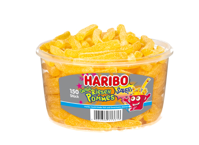 Haribo Gelbe Riesen Pommes Sauer 150ST