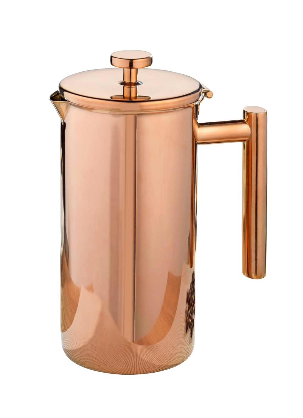 Kaffeekanne STRATFORD, Edelstahl, 1 Liter, mit kupferfarbener PVD-Beschichtung