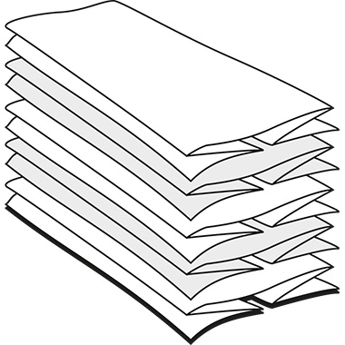 Eco Natural Papierhandtuch 25,3 x 21 cm (B x L) Zellstoff havanna 20 x 190 Bl./Pack.