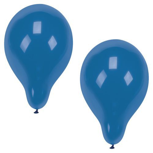 10 Luftballons Ø 25 cm blau von PAPSTAR