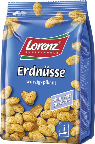 Lorenz würzig pikante Erdnüsse 150G