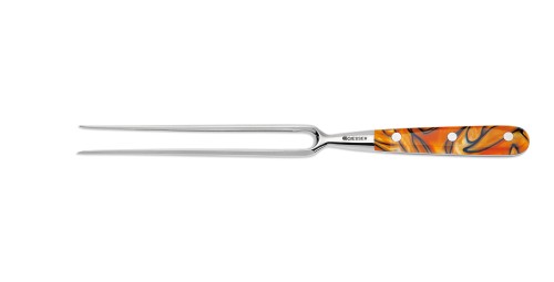 Fork No 1 21 cm, Acryl, spicy orange PremiumCut Giesser - Made in Germany