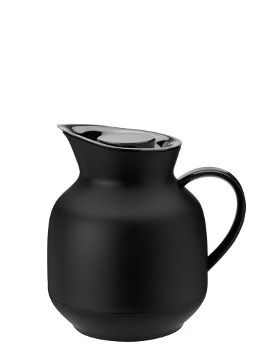 Amphora Isolierkanne, Tee 1 l. soft schwarz, Maße: 170 x 170 x 212 mm