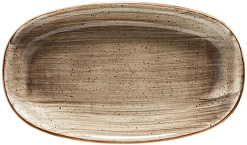 Aura Terrain Gourmet Platte oval 34x19cm * - Bonna Premium Porcelain