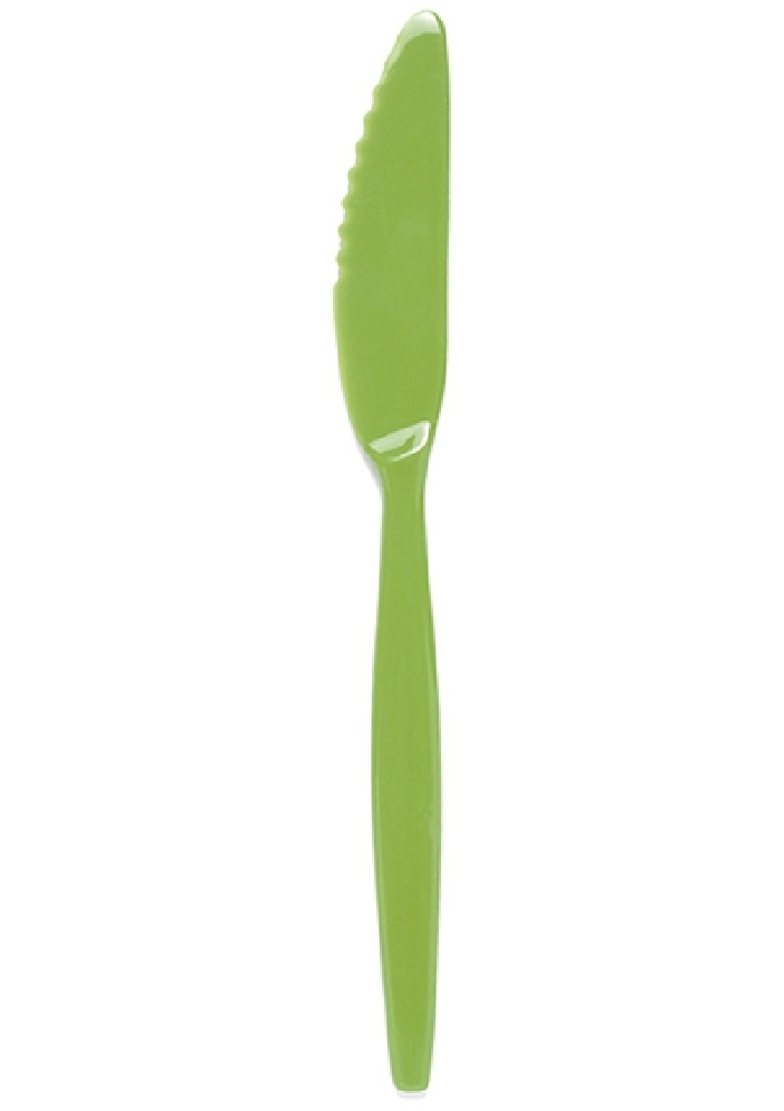 Roltex Messer groß, Farbe: grün, PC Safe, unzerbrechbar,