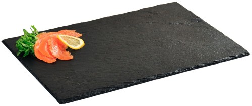 KESPER Buffet-Platte aus Schiefer, Maße: 40 x 30 cm