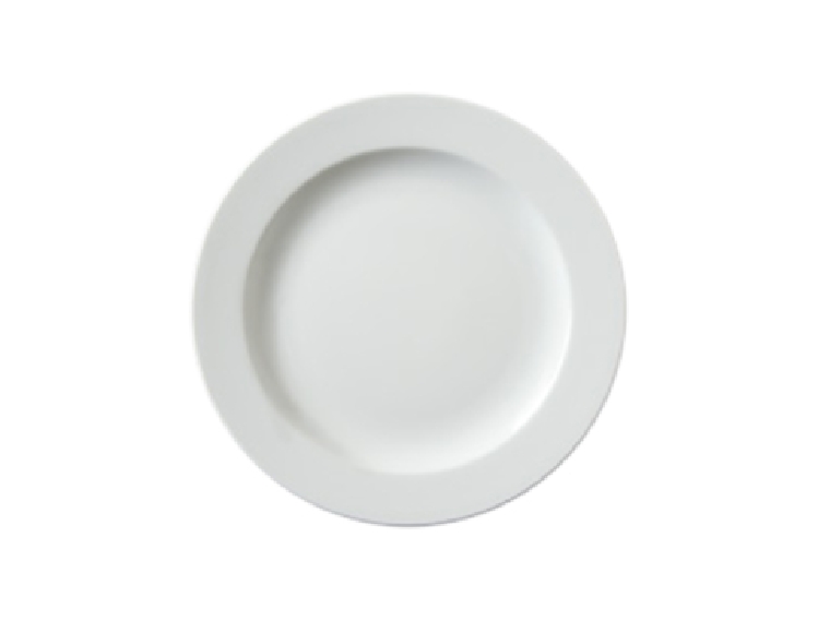 Speiseteller flach ADRINA, Farbe: weiß, Durchmesser: 27 cm.