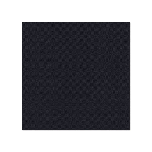 20 Servietten "ROYAL Collection" 1/4-Falz 25 cm x 25 cm schwarz von PAPSTAR