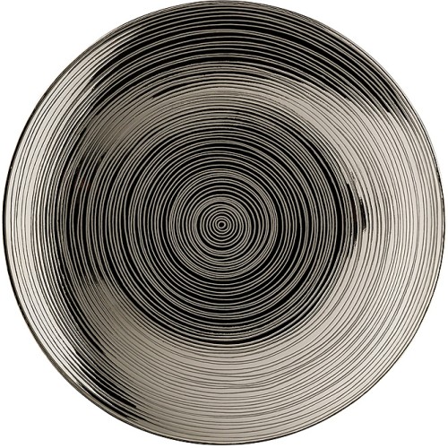 TAC Gropius Stripes 2.0 von Rosenthal titan., Brotteller 16 cm, aus Porzellan, spülmaschinengeeignet