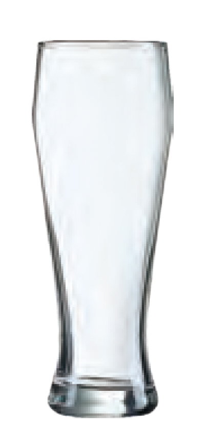 Weizenbierglas BAYERN, Inhalt: 0,69 liter, Höhe: 222 mm, Durchmesser: 86 mm, Füllstrich bei 0,5 Liter, Arcoroc.