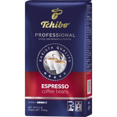 Tchibo Espresso Professional intensiv ganze Bohne 1.000 g/Pack.