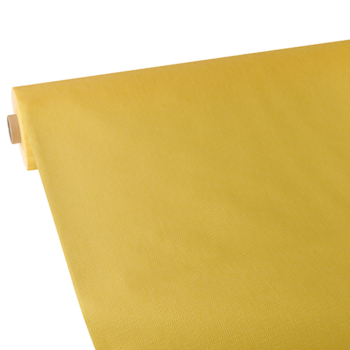 Tischdecke, stoffähnlich, Vlies "soft selection plus" 25 m x 1,18 m gelb von Starpak