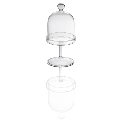 WMF Cloche Glas auf Fuss H21cm | Maße: 10 x 9 x 21 cm