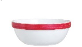 Stapelschale 90 cl Form Brush - Red /Cherrie Arcoroc